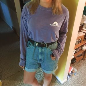 Vintage Tops - nature backs purple long sleeve tee Vintage Tops - nature backs purple long sleeve tee
